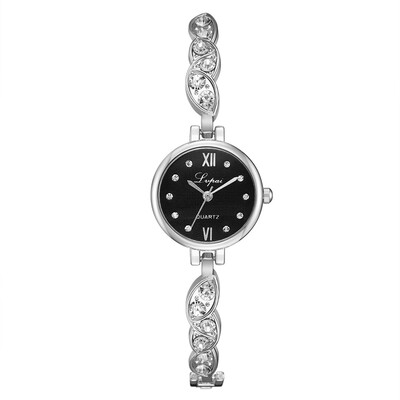 

Korean fashion casual alloy bracelet watch new full diamond bracelet fashion watch