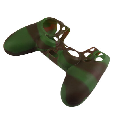 

Camouflage Silicone Rubber Case Skin Cover Protector for PS4 Controller
