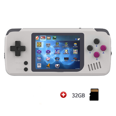 

24inch IPS Screen Mini Retro Game Handheld Open-source with external 8GB Memory Card game console
