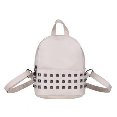 

Fashion Rivet Backpack Women PU Leather Casual Girls Shoulder Schoolbags