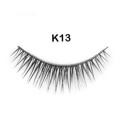 

Gobestart 4Pair Luxury 3D False Lashes Fluffy Strip Eyelashes Long Natural Party
