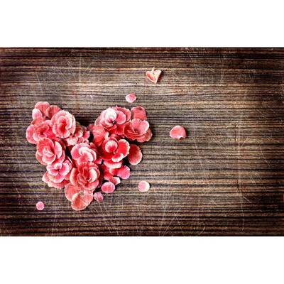 

Valentines Day Love Flower Digital Photography Background Cloth Backdrops