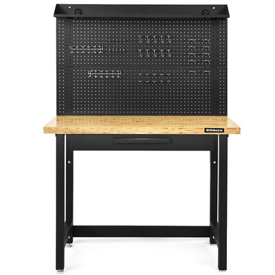 

48 Inch Workcenter Bamboo Top Garage Workbench