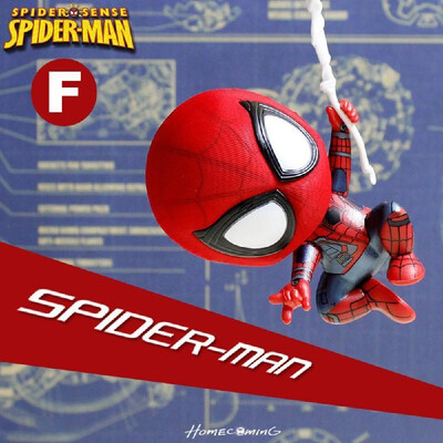 

Spider-Man Q Version Cute Styling Dolls Creative Toys Shaking Head Magnetic Spiderman Action Figures