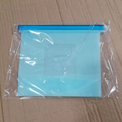 

Reusable Silicone Food Storage Bag No Leak BPA Free Airtight Seal Preservation Bags
