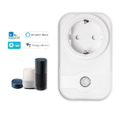 

Home Automation Phone Remote Control Timing Function Voice Control Wifi Smart Plug Socket Working with Google home Amazon Alexa