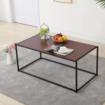 

Modern Rectangular Coffee TableLiving Room Furniture42"x21"x 18