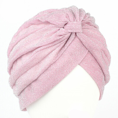 

Muslim Turban Hair Loss Head Scarf Bowknot Hat Cancer Chemo Hijab Cap Head Wrap