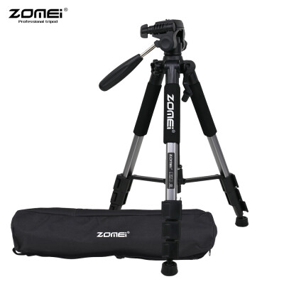 

ZOMEI Q111 142cm56" Lightweight Portable Aluminum Alloy Camera Travel Tripod with Quick Release Plate Carry Bag for Canon Nikon