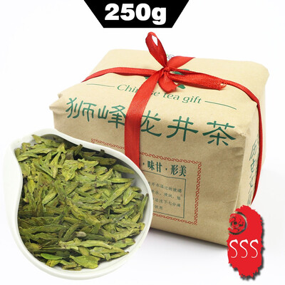 

2019 Chinese Green Tea Fresh Lion Peak Long Jing Shifeng Dragon Well Gift Packing 250g