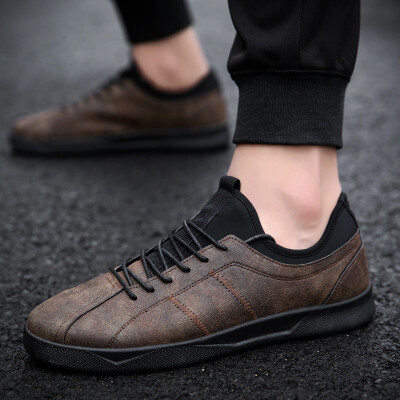 

Kitchen Shoes Korean Version New Autumn Mens Shoes StudentsLeisure Shoes Summer Youth Trendy Shoes