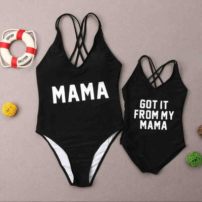 

Family Matching Women Kid Baby Girl Bikini Set Bathing Suit Swimwear Swimsuit