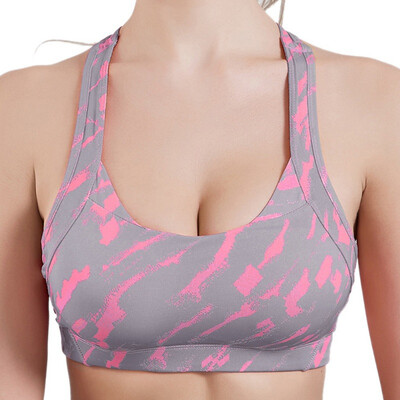 

1PCS Women Sexy Lingerie Push-up Plus Size Underwear Camouflage Printed Beauty Back No Rims Full Cup Bra