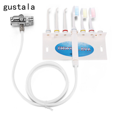 

gustala Portable Dental SPA Oral Irrigator Water Jet Teeth Care Toothbrush Set