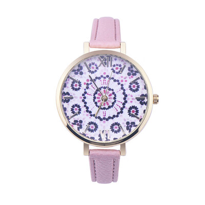 

Relogio Feminino De Luxe Marque Montre Femmes Quartz Montres Floral pattern Clock Female Watch Featured Horloge Dames 50