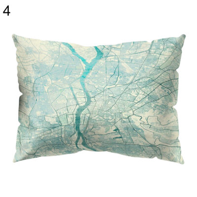 

Flower Leaf Bird Pillow Case Cushion Cover Sofa Bed Car Cafe Office Decoration