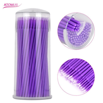

〖Follure〗100PCS ATOMUS Micro Brushes Swab Lint Free Tattoo Permanent Supplies