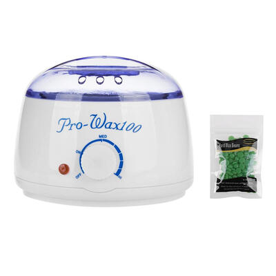 

500cc Paraffin Wax Warmer Heater Hair Remover EU WhiteDepilatory Wax Beans