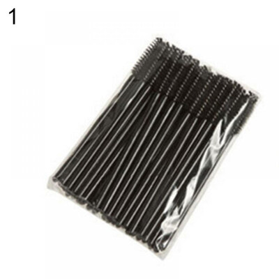 

50 Pcs Disposable Mascara Wands Brushes Makeup Eyelash Extension Applicators