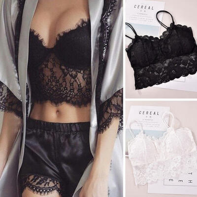 

new Women Lady Lace Strap Bras Tops Tube Vest Chest Wrap Bandeau Underwear