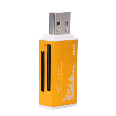 

USB20 4 in 1 Aluminium Alloy Multi Card Reader for MSTFMicro MSM2 Card