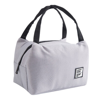 

2019 New Portable Lunch Bag Thermal Insulated Lunch Box Tote Cooler Bag Bento Pouch Lunch Container School Food Storage Bags