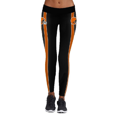 

Cross-border explosions factory direct football team digital printing yoga high waist fitness pants