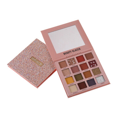 

16 Colors Eyeshadow Palette Waterproof Long-lasting Natural Glitter Makeup Palette Beauty For Women