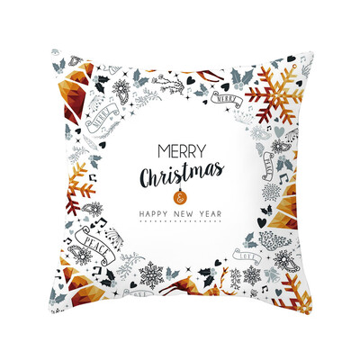 

Tailored Merry Christmas Super Soft Square Throw Pillow Pillow Cover 45x45cm Home Decor