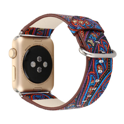 

〖Follure〗Premium Leather Replacement Strap for Apple Smart Watch 38mm