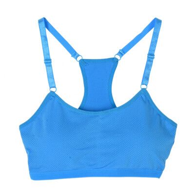 

Outdoor Running Women Sexy Bra Solid Color Steel Running Word Back Bra New Style