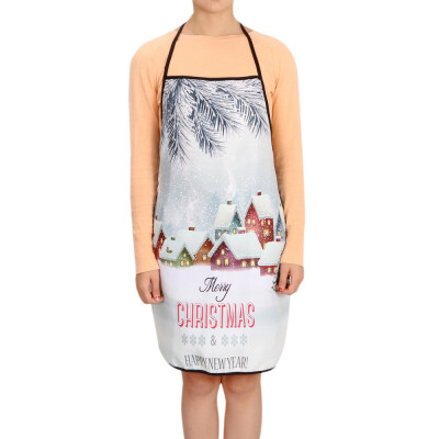 

Toponeto Christmas Decoration Waterproof Apron Christmas Dinner Party Apron