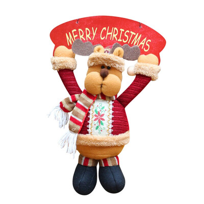

Santa Claus Pendant Snowman Shape Pendant Christmas Ornament Pendant Christmas Cloth Doll Santa Pendant Xmas christmas