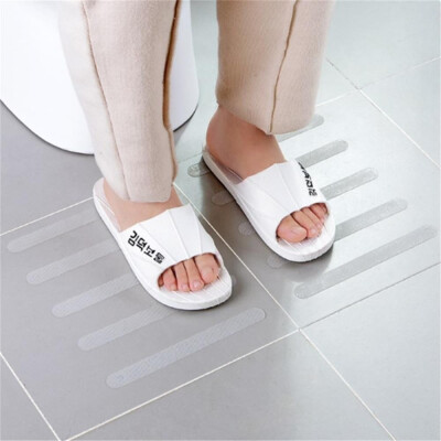 

Gobestart 5Pcs Anti Slip Bath Grip Stickers Non Slip Shower Strips Flooring Safety Tape