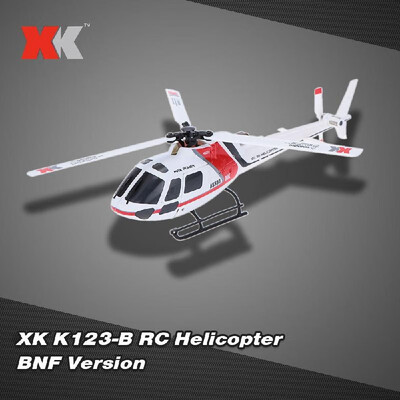 

Original XK AS350 K123-B 6CH 3D 6G System Brushless Motor BNF RC Helicopter