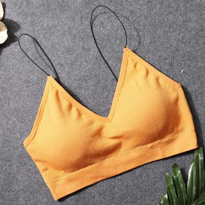 

Sexy Beauty Back Bare Solid Color Anti-light Wrapped Chest