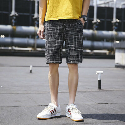 

Mens Casual Short Pants Plaid Gym Fitness jogging Running Sports Wear Shorts