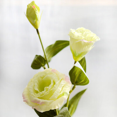 

Simulated Bouquet Wholesale Trigeminal Eustoma Fake Flower Wedding Home Decor