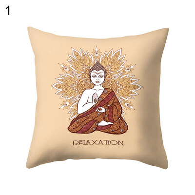 

Elephant Buddha Heart Deer Bus Pillow Case Cushion Cover Sofa Bed Car Cafe Decor