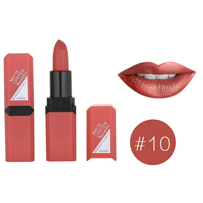 

12 Colors Natural Non-Stick Cup Waterproof Matte Velvet Glossy Lip Gloss Lipstick Sexy Red Lip Tint Long Lasting Easy to Color