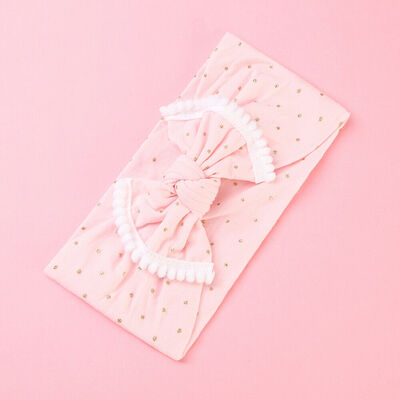 

Baby Toddler Girls Kids Bunny Rabbit Bow Knot Turban Headband Hair Band Headwrap