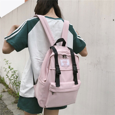 

Ins Backpack Female Korean High School Students High Capacity Middle School Students Junior High School Girls Mori Backpack Backpa