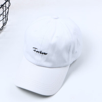 

The new Korean version of embroidery letters curved brim Cap male outdoor retro baseball cap couple hip hop Cap student tide