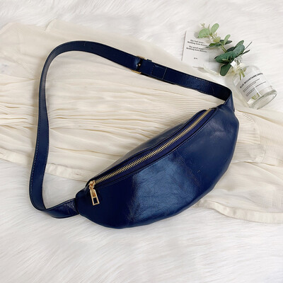 

Tailored Unisex Fashion Pure Color Zipper Leather Shoulder Bags Crossbody Bag Chest Bags