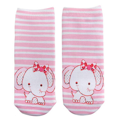 

Kids Girls Boys Print Cartoon Unicorn Short Socks Suitable For Child Aged 6-12