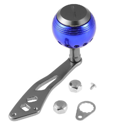 

Lixada Fishing Reel Handle Baitcasting Fishing Reel Handle Drum Trolling Reel Handle Left Right Power Metal Reel Handle Big Knob F