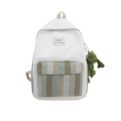 

Schoolbag female Korean high school students ins wind large-capacity backpack junior high school students backpack fashion