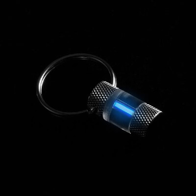 

Tritium Self Luminous Key Ring Ultralight Outdoor Glow In The Dark Keychain Ring Emergency Survival Mini Light