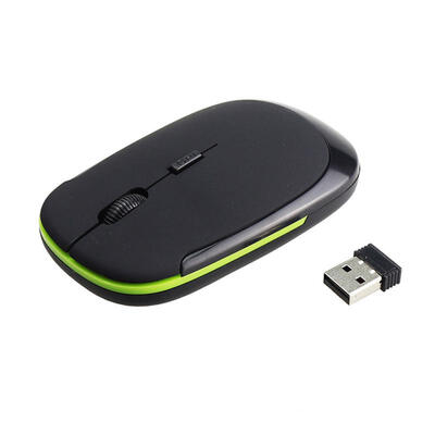 

24G Wireless Mouse USB 20 Receiver Super Slim Mini Cute Optical Wireless Mouse USB Right Scroll Mice For Laptop PC