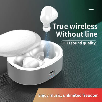 

Bluetooth 50 Wireless Earphones Bluethooth Earphone Noise Cancelling Earbuds With Mic For Mobile Phone Sport Earpiece